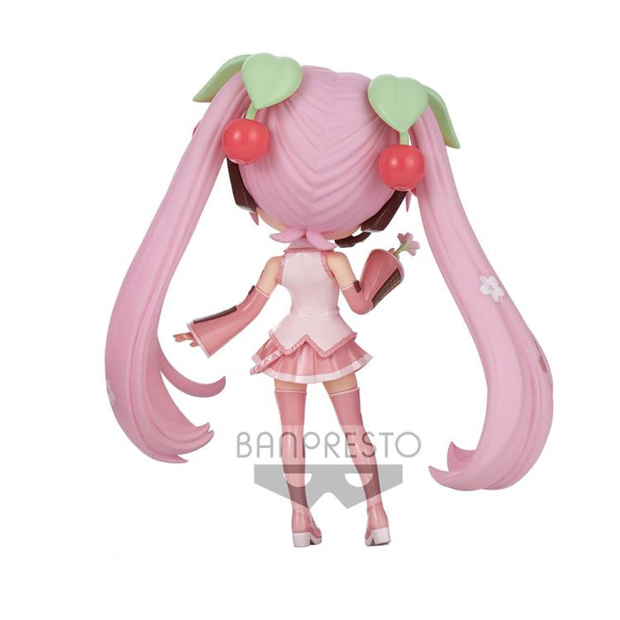 BANDAI BANPRESTO Vocaloid Q Posket Sakura Miku (Ver.B)