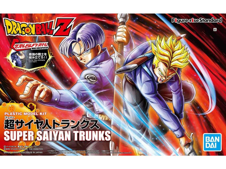 BANDAI Dragon Ball Z Figure-rise Standard Super Saiyan Trunks Model Kit