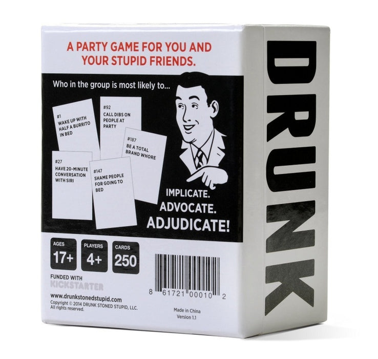 Board Game - DRUNK STONED OR STUPID