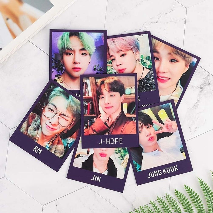 Official Kpop 7Pcs/Set Bts Bangtan Boys Fm 5Th Muster Collective Photocards Lomo Cards