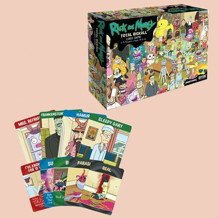 Rick and Morty Decompression Game Total Rickall Best Board Game