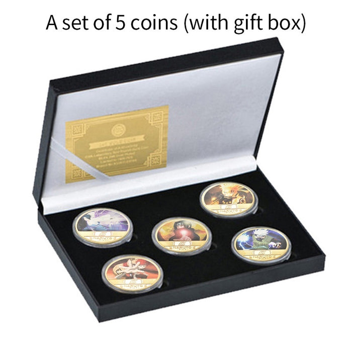 Naruto 20th Anniversary Gold Commemorative Coins