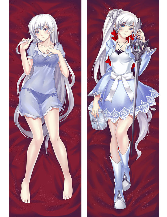 RWBY Weiss Schnee Dakimakura Hugging Peach Skin Body Pillow (R27)