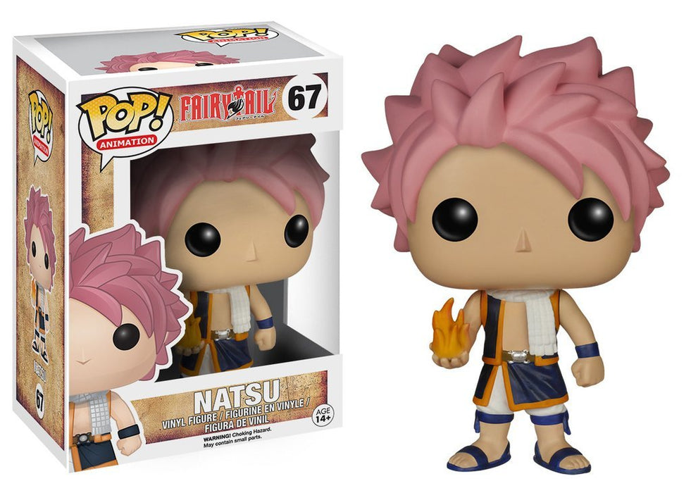 Funko Pop Fairy Tail 67 - Natsu Pop! Figure