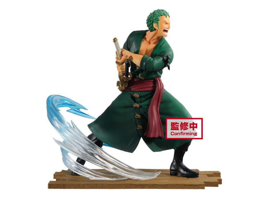 One Piece BANPRESTO  Log File Selection Vol.1 Roronoa Zoro figure