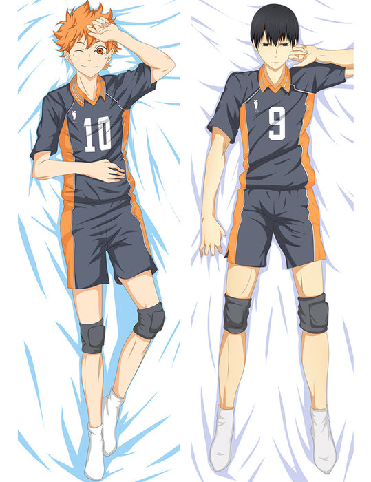 Haikyuu Shoyo Hinata & Tobio Kageyama Dakimakura Hugging Peach Skin Body Pillow (H14)