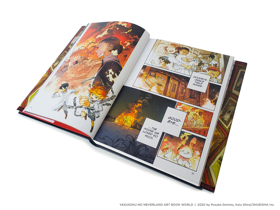 The Promised Neverland: Art Book World Hardcover