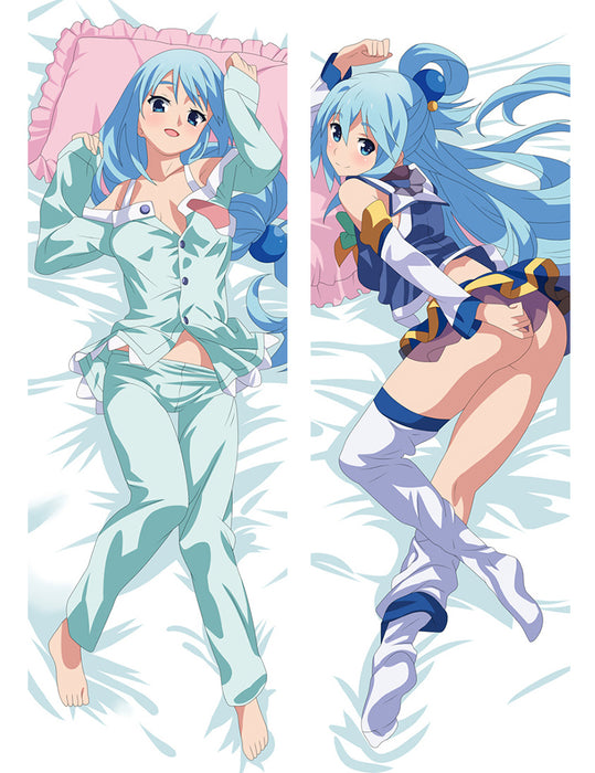 KonoSuba Aqua Dakimakura HUGGING PEACH SKIN BODY PILLOW (K16)