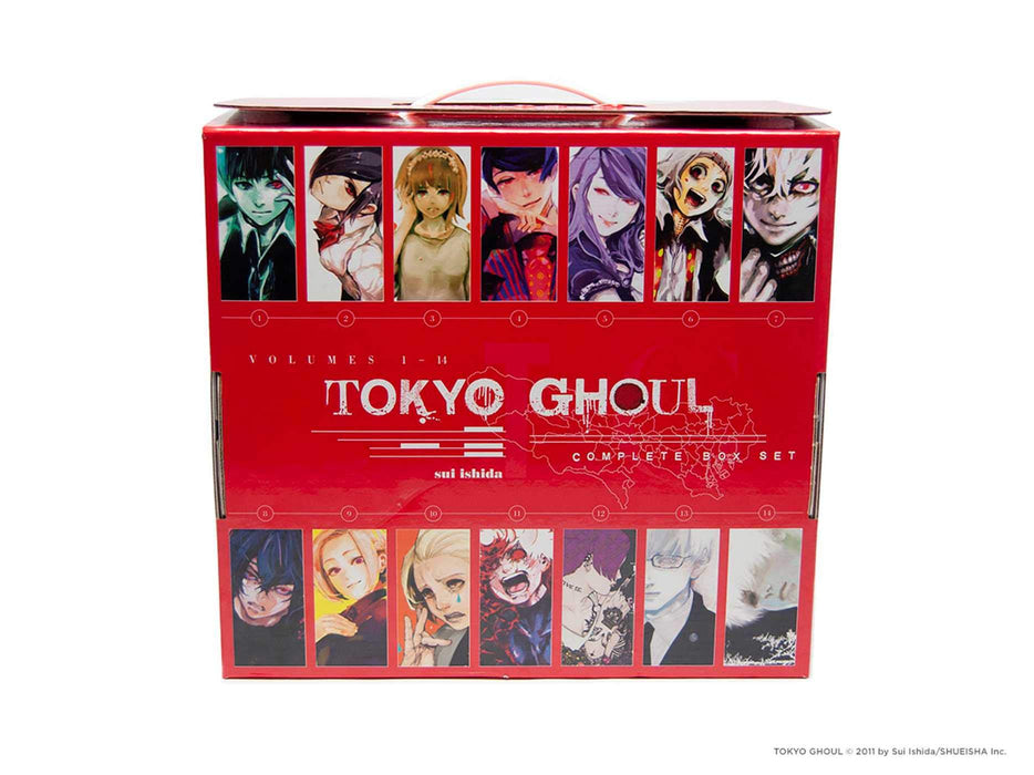 manga book set Tokyo Ghoul Complete Box Set: Includes vols. 1-14 with premium Paperback