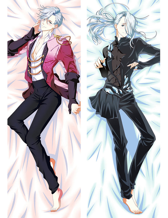 Yuri On Ice Viktor Yuri Dakimakura Hugging Peach Skin Body Pillow (Y6)