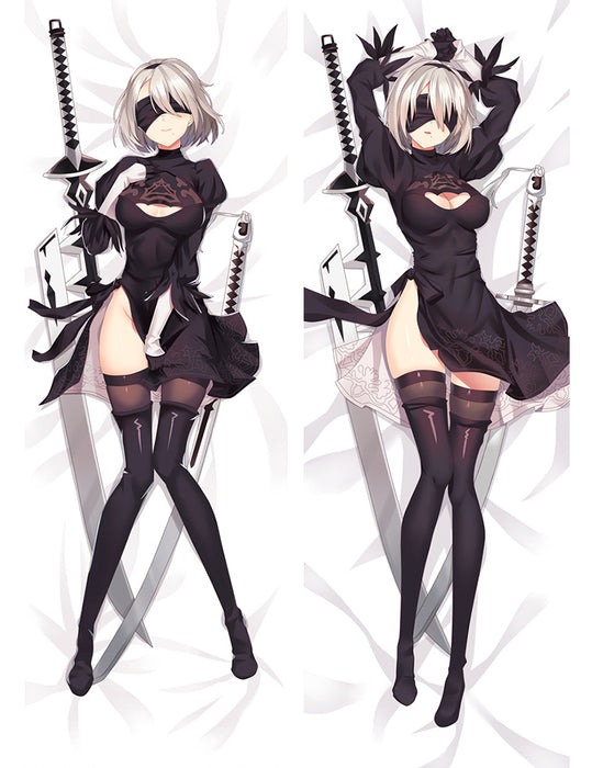 NieR:Automata 2B Dakimakura HUGGING PEACH SKIN BODY PILLOW (N21)