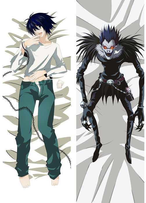 Death Note L & Ryuk Dakimakura Hugging Peach Skin Body Pillow (D26)