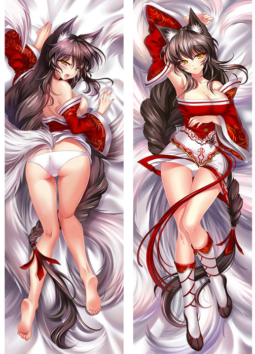 League of Legends Ahri Dakimakura HUGGING PEACH SKIN BODY PILLOW (L1)