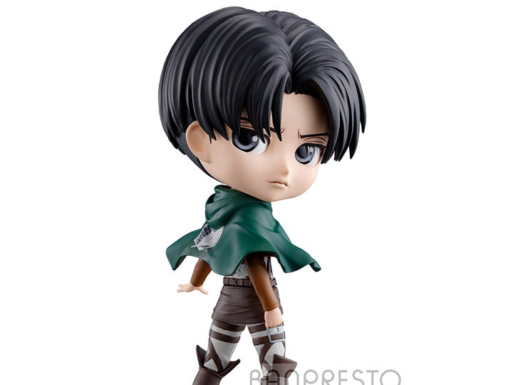 BANDAI BANPRESTO Attack on Titan Q Posket Levi (Ver.A) FIGURE