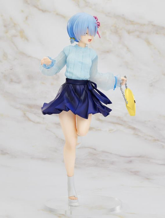 TAITO Re: Zero Starting Life in Another World Rem Figure OUTFIT TO GO OUT VER,