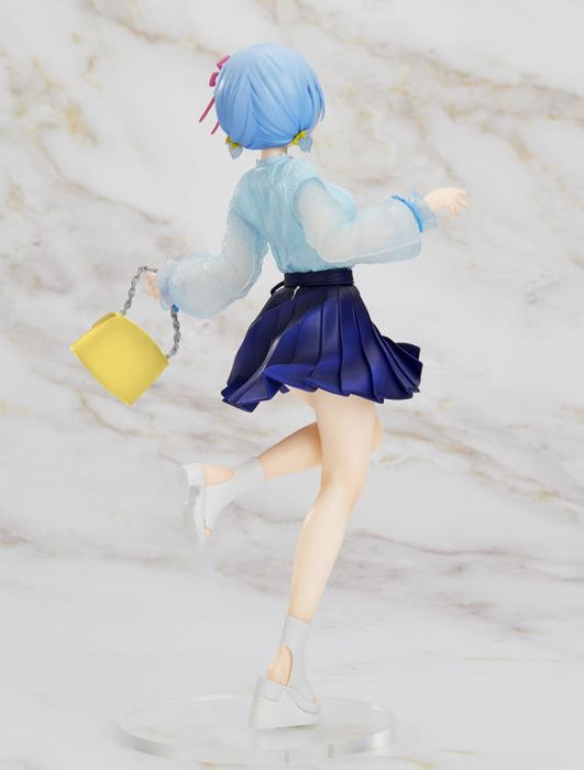 TAITO Re: Zero Starting Life in Another World Rem Figure OUTFIT TO GO OUT VER,