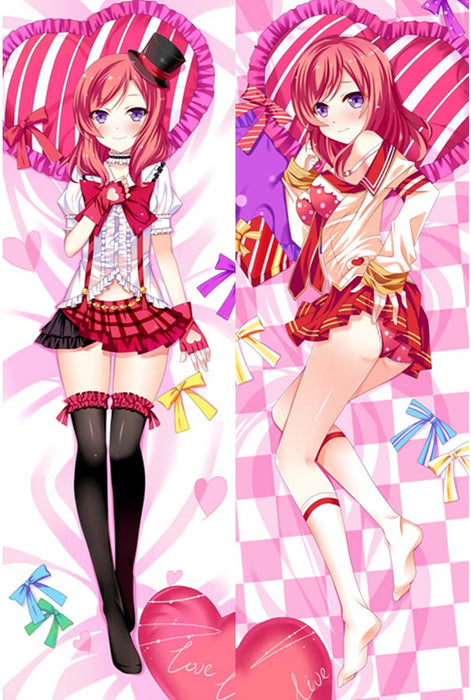 Love Live! Maki Nishikino Dakimakura HUGGING PEACH SKIN BODY PILLOW (L10)