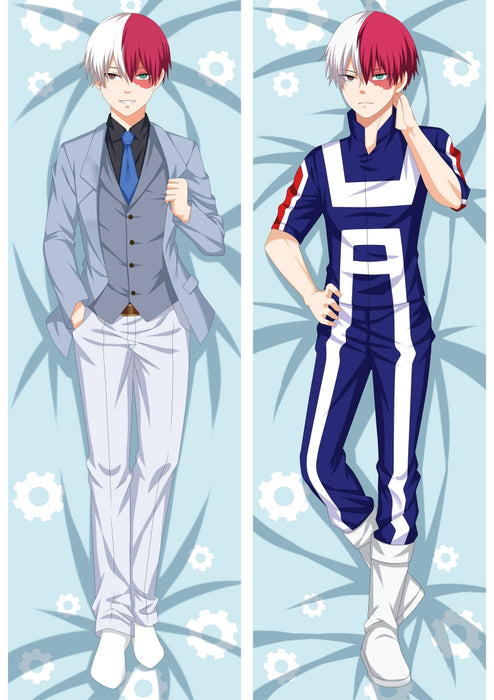 My Hero Academia Shoto Todoroki Dakimakura Hugging Peach Skin Body Pillow (M19)