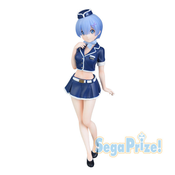 Sega: Re:Zero Super Premium Figure - REM Welcome to Lugnica Airlines