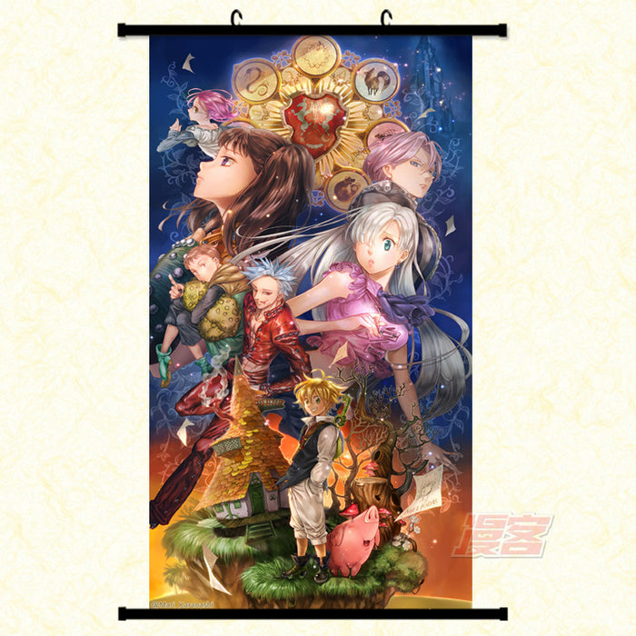 Wall Scroll - Seven Deadly Sins