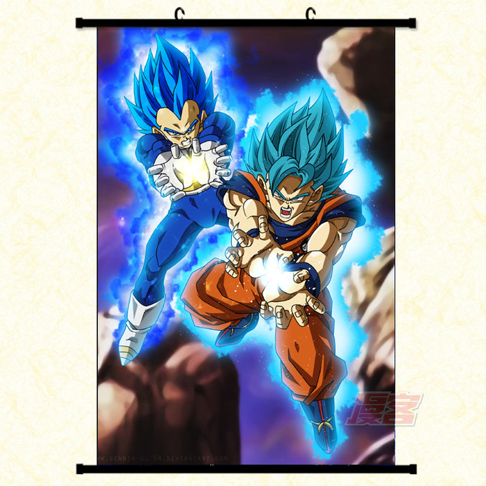 Wall Scroll - Dragon Ball Goku & Vegeta