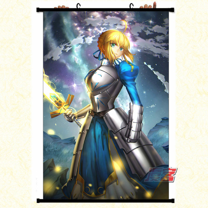 Wall Scroll - Fate Saber