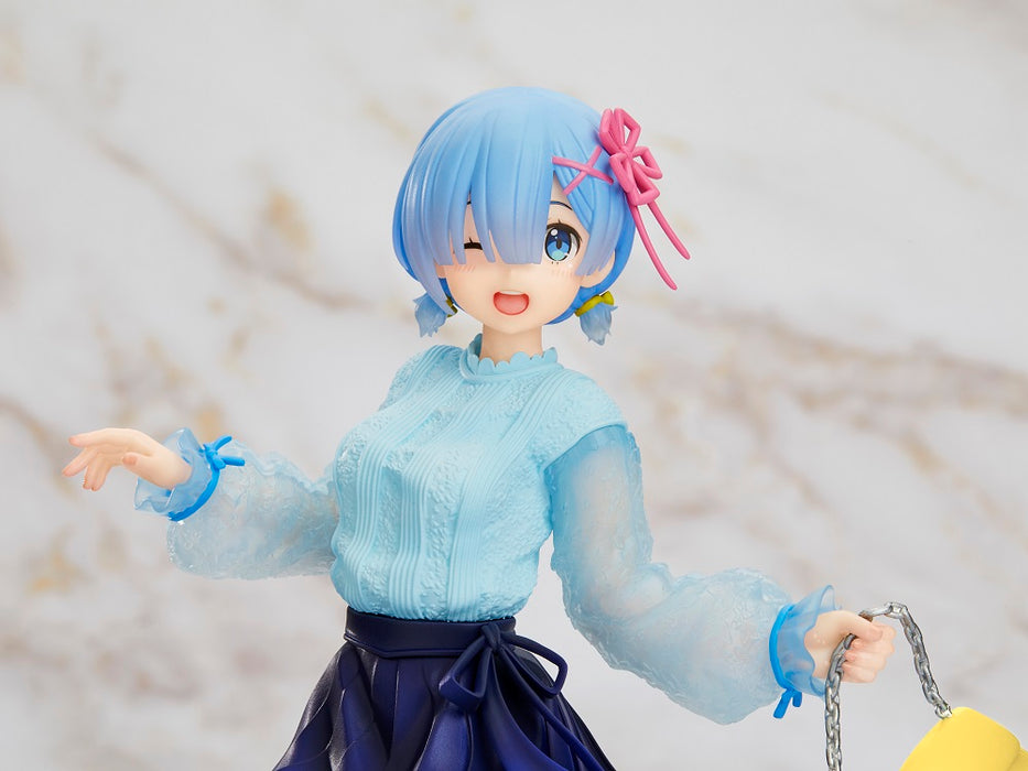 TAITO Re: Zero Starting Life in Another World Rem Figure OUTFIT TO GO OUT VER,