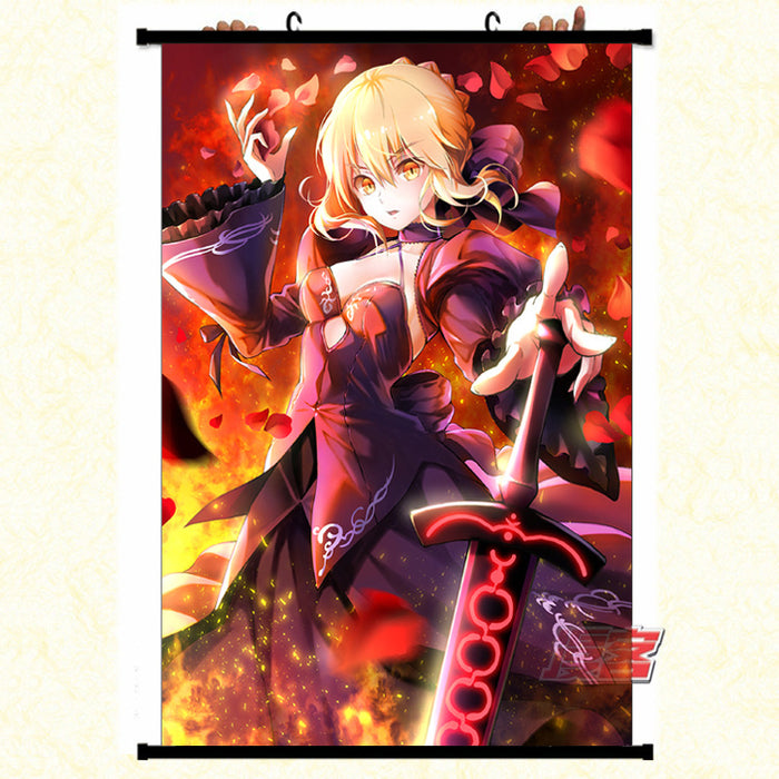 Wall Scroll - Fate saber