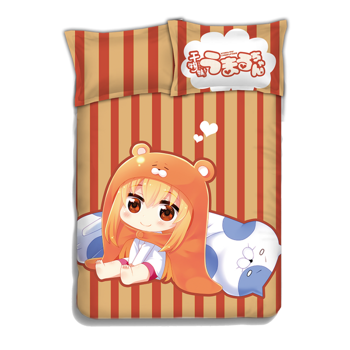 Himouto! Umaru-chan - Anime 4pc Duvet Bedding Set