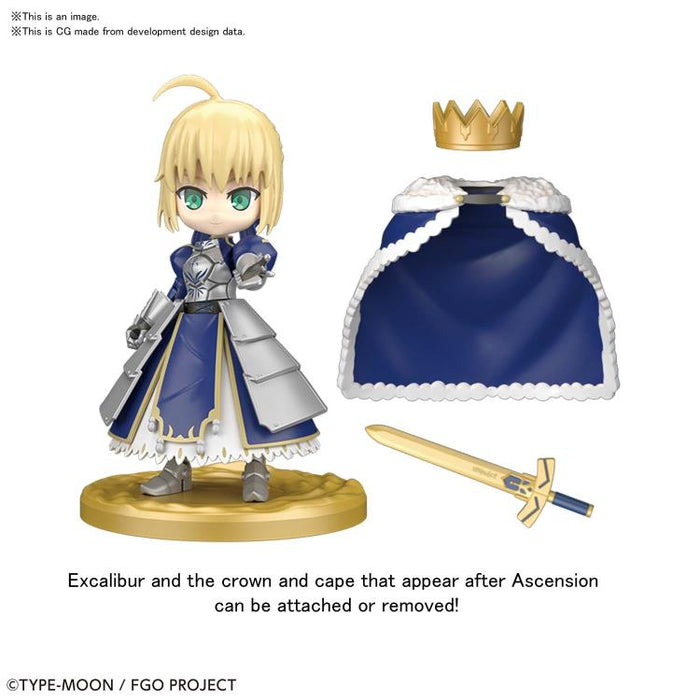 Fate/Grand Order Bandai Petitrits Saber (Altria Pendragon) Model Kit