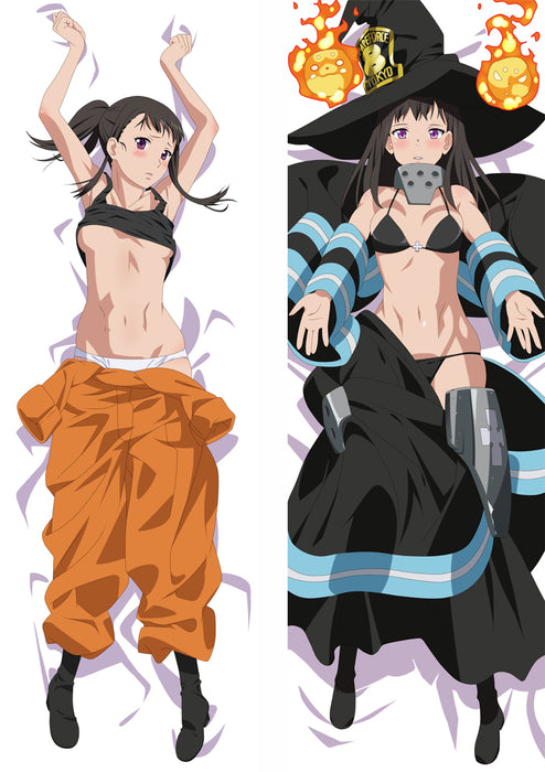 Fire Force Oze Dakimakura Hugging Peach Skin Body Pillow (F29)