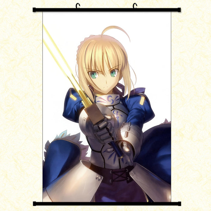 Wall Scroll - Fate Saber