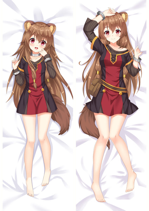 The Rising of The Shield Hero Raphtalia Dakimakura Hugging Peach Skin Body Pillow (T30)