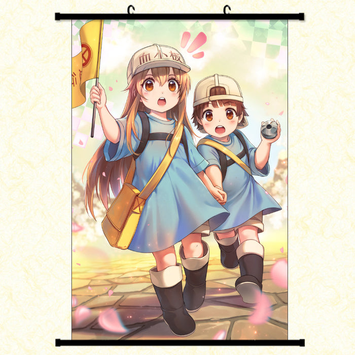 Wall Scroll - Cells at Work