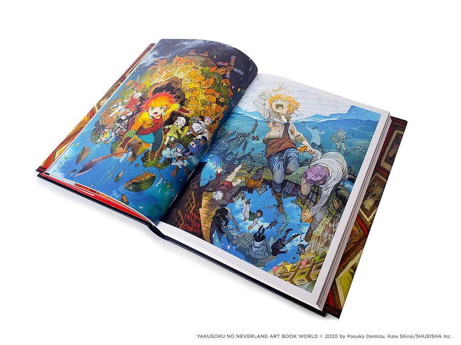 The Promised Neverland: Art Book World Hardcover