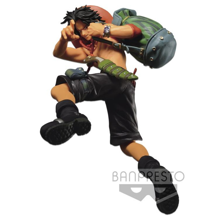 Banpresto One Piece Scultures Big World Figure Colosseum 4 Vol.7 Portgas D. Ace  (collectable and very rare on the market)