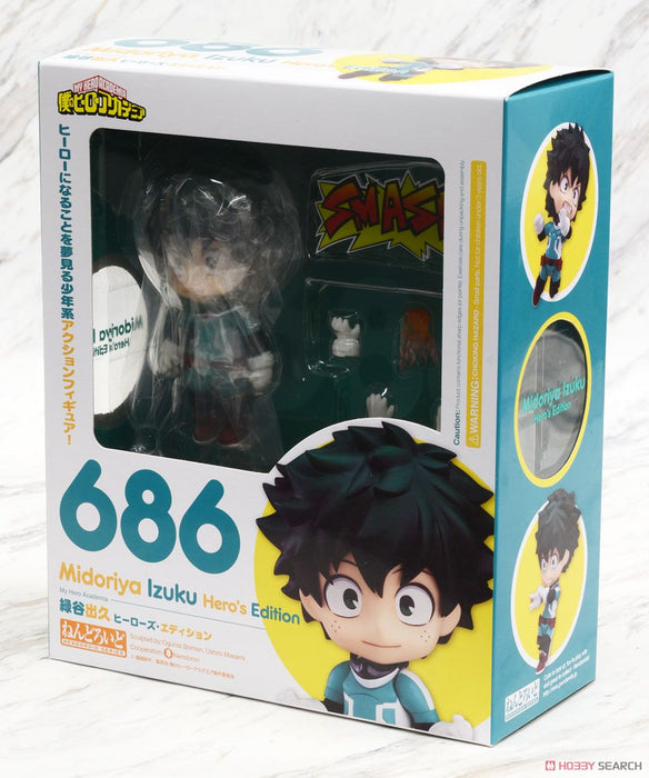 GOOD SMILE COMPANY MY HERO ACADEMIA IZUKU MIDORIYA: HERO'S EDITION NENDOROID (4TH-RUN) - PVC FIGURE