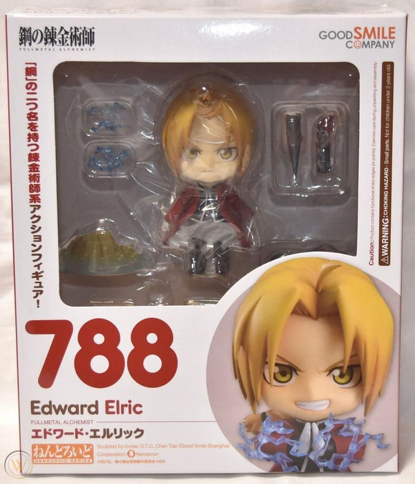 GOOD SMILE COMPANY FULLMETAL ALCHEMIST - EDWARD ELRIC NENDOROID - PVC FIGURE