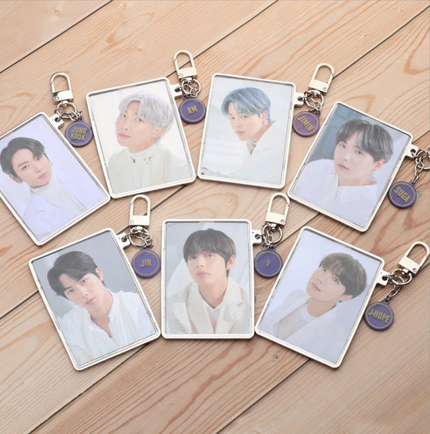 BTS-BANG BANG CON THE LIVE PHOTO CARD HOLDER KEYRING