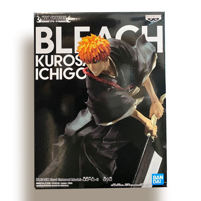 BANDAI BANPRESTO Bleach Soul Entered Model Ichigo Kurosaki II FIGURE