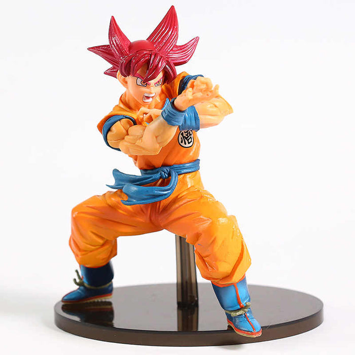 Banpresto Dragon ball Super Blood of Saiyans - Special VI- Super Saiyan God Goku, Multicolor Figure