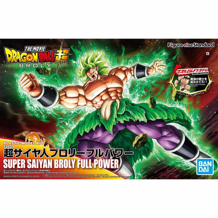 Dragon Ball Super Figure-rise Standard Super Saiyan Broly Figure (Full Power) Model Kit