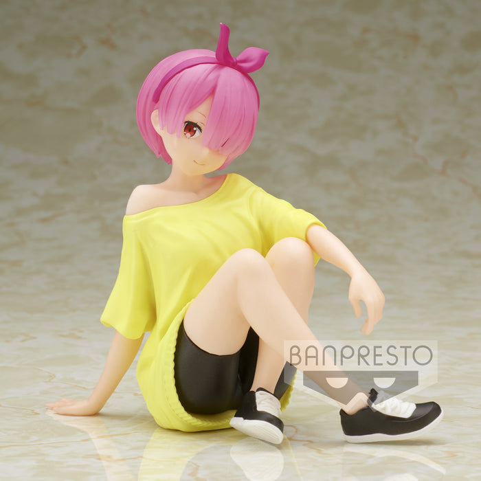 Banpresto Re:Zero Starting Life in Another World Relax Time Ram Figure (Training Ver.)