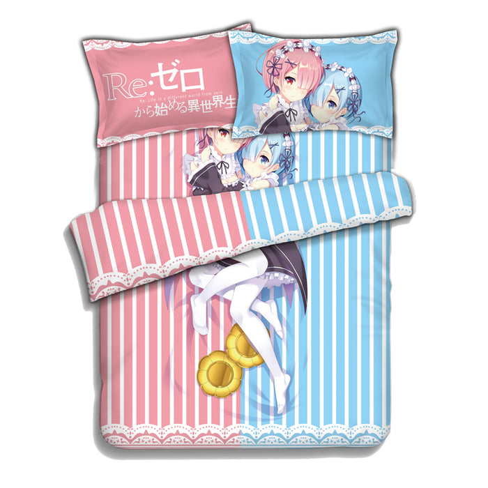 Re: Zero - Anime 4pc Duvet Bedding Set