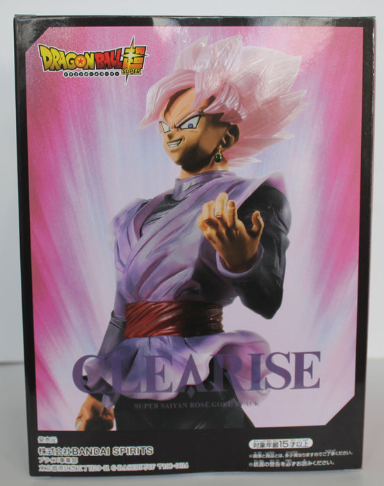 BANDAI BANPRESTO Dragon Ball Super Clearise Super Saiyan Rose Goku Black FIGURE