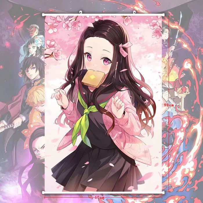 PREMIUM WALL SCROLL - DEMON SLAYER Nezuko