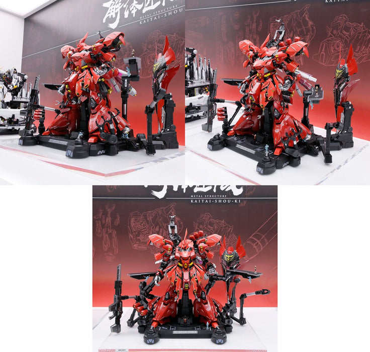 BANDAI Tamashii Nations GUNDAM METAL STRUCTURE 1/60 MSN-04 Sazabi Revealed (ONLY SOLD AT ANIME HOUSE IN NZ)