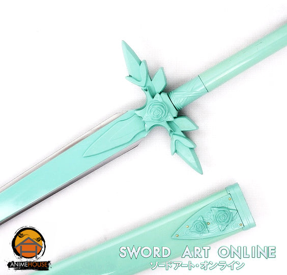 Metal Sword - Sword Art Online Alicization Kirito and Eugeo Blue Rose Sword Light Blue