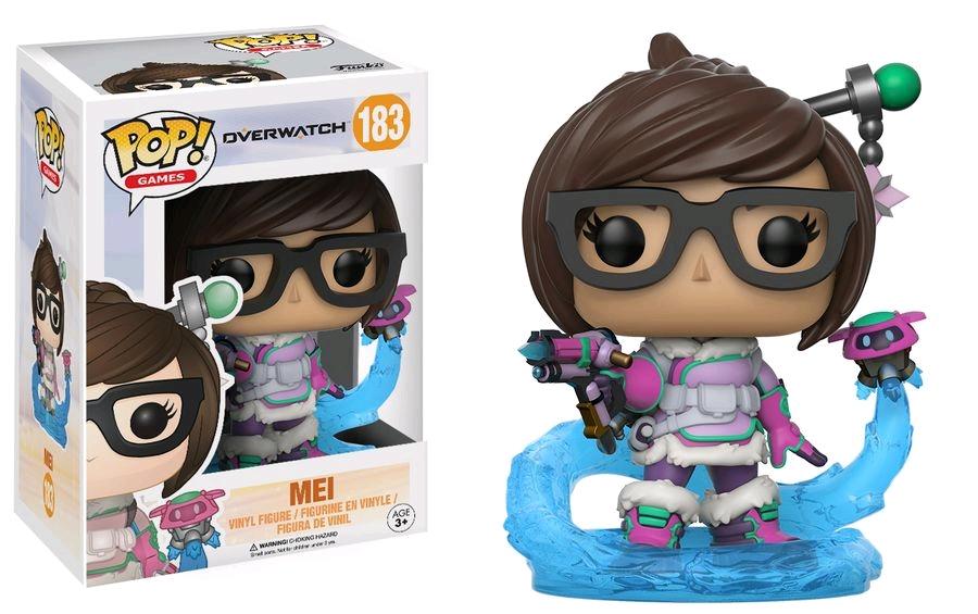 Funko Pop Overwatch - Mei Mid Blizzard US Exclusive Pop! Vinyl Figure