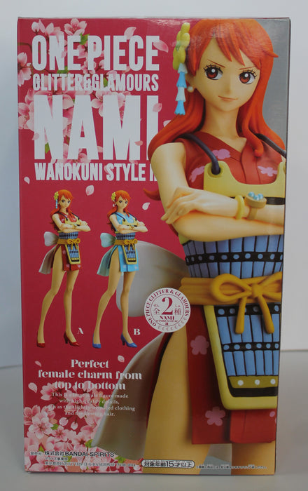 Bandai Banpresto One Piece Glitter & Glamours Nami Wanokuni Style II (Ver. A) Figure